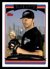 2006 Topps #314 Shaun Marcum Rookie Card Toronto Blue Jays. rookie card picture