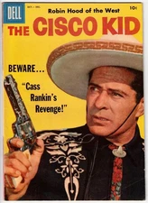 CISCO KID # 37 (DELL) ALBERTO GIOLITTI art - PANCHO - DUNCAN RENALDO PHOTO COVER