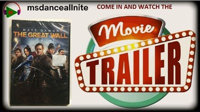 The Great Wall [2016](DVD,2017,Widescreen) Matt Damon,Willem Dafoe,Andy Lau,NEW!