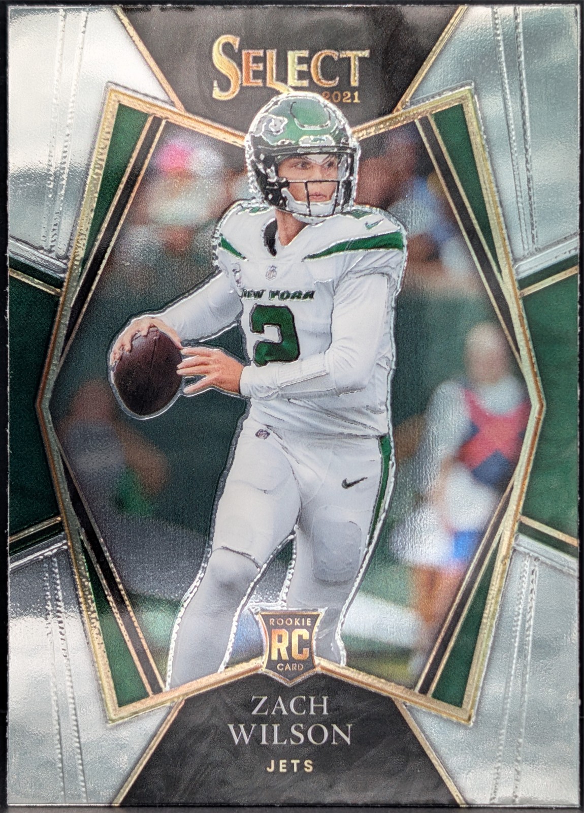 2021 Panini Select #144 Zach Wilson New York Jets