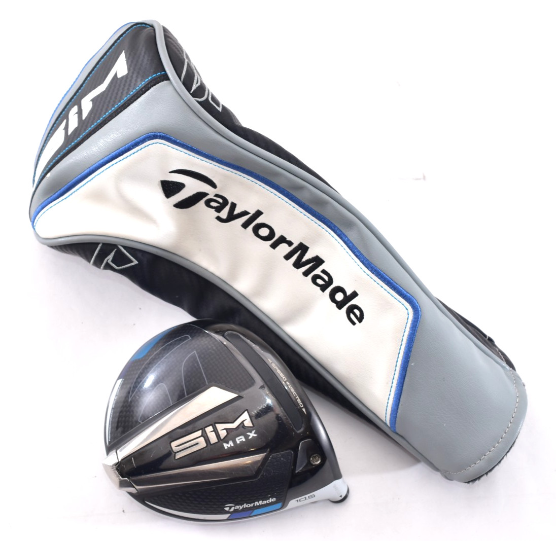 Taylormade Sim Max 10.5 460cc RH Golf Herren Schläger Driver Head Only Headco... 2