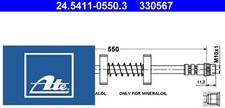 Ate 24.5411-0550.3 Bremsschlauch Vorderachse Vorne für Citroen 