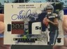 2025 Impeccable Jalen Milroe On Card Auto Dual Patch RPA /5 Seahawks Panini