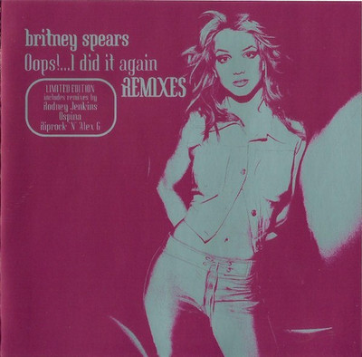 Britney Spears Oops I Did It Again Remixes IMPORT CD SINGLE BRITNEY SPEARS