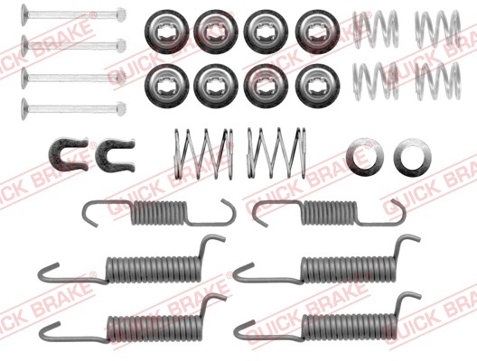 ZubehÖRsatz, Feststellbremsbacken FÜR Mitsubishi - Quick Brake 105-0821-image
