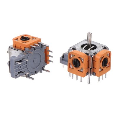 2pcs For NS Switch Pro PS3 PS4 3D Analog Joystick Rocker Module Repair Parts