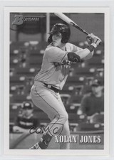 2021 Bowman Heritage Prospects Black & White Nolan Jones #108 0r2f