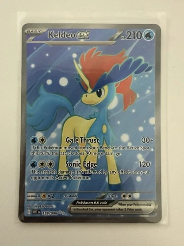 Keldeo ex 159/086 | Scarlet & Violet White Flare | Ultra Rare Pokemon Card