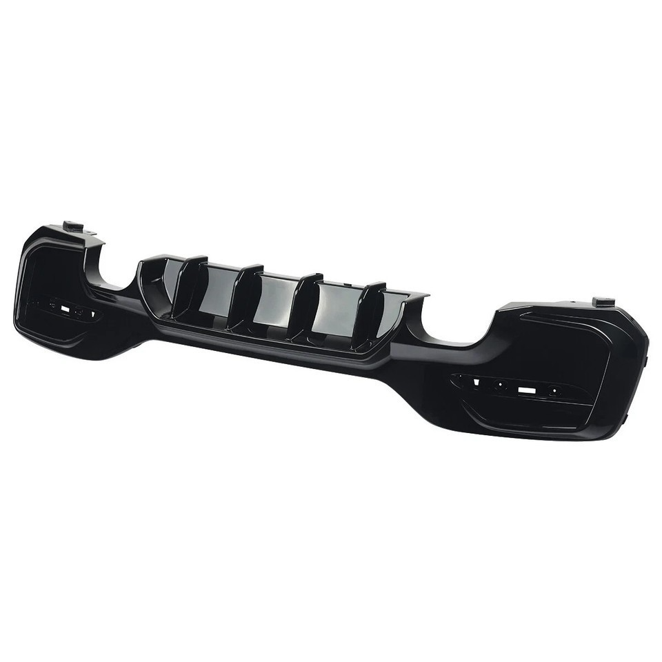 BMW F20 F21 M Sport Rear Bumper Lip Diffuser Gloss Black Aero M135i ...