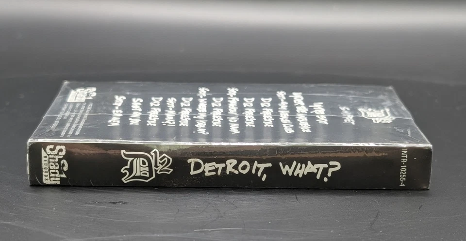 SEALED, D12 – Detroit, What? Snippet, Audio Cassette, Promo, Sampler, US, 2000 - Image 3 of 4