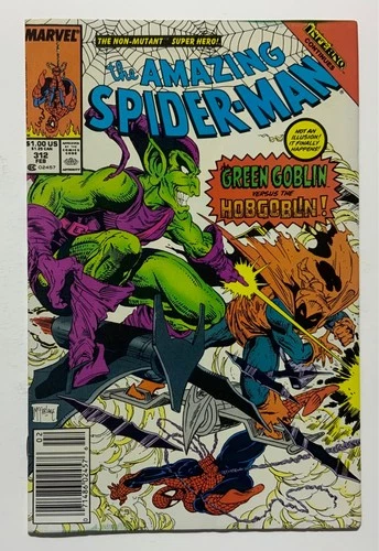 AMAZING SPIDER MAN # 312 Copper Age F/VF 1989 Todd McFarlane MARVEL Comics EC