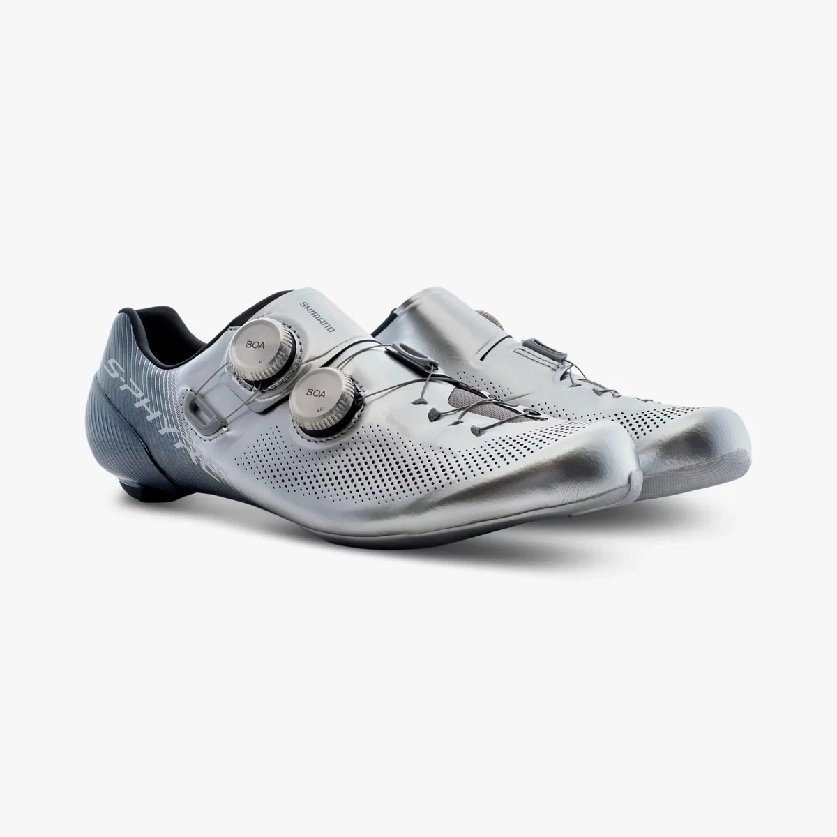 Shimano Dynalast S-Phyre SH-RC903S Silver 41.5w Men\'s 8 Road Cycling Shoes RC902 25.2cm 【公式通販】 main image 3