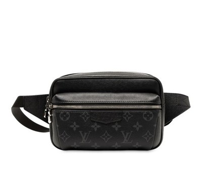 Louis Vuitton Outdoor Belt Bag Black Leather