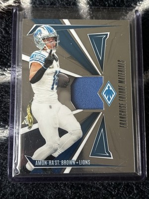 Amon-Ra St. Brown 2024 Phoenix Franchise Future Material #FFM-ASB /299 Lions