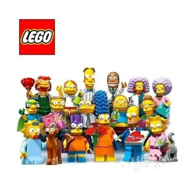 LEGO 71009 Simpsons Minifigures Series 2 / Complete Set of 16 / 100% Authentic
