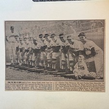 Houston Colt .45s Rusty Staub Jim Wynn J Bateman 1963 Sporting News Baseball 6X8