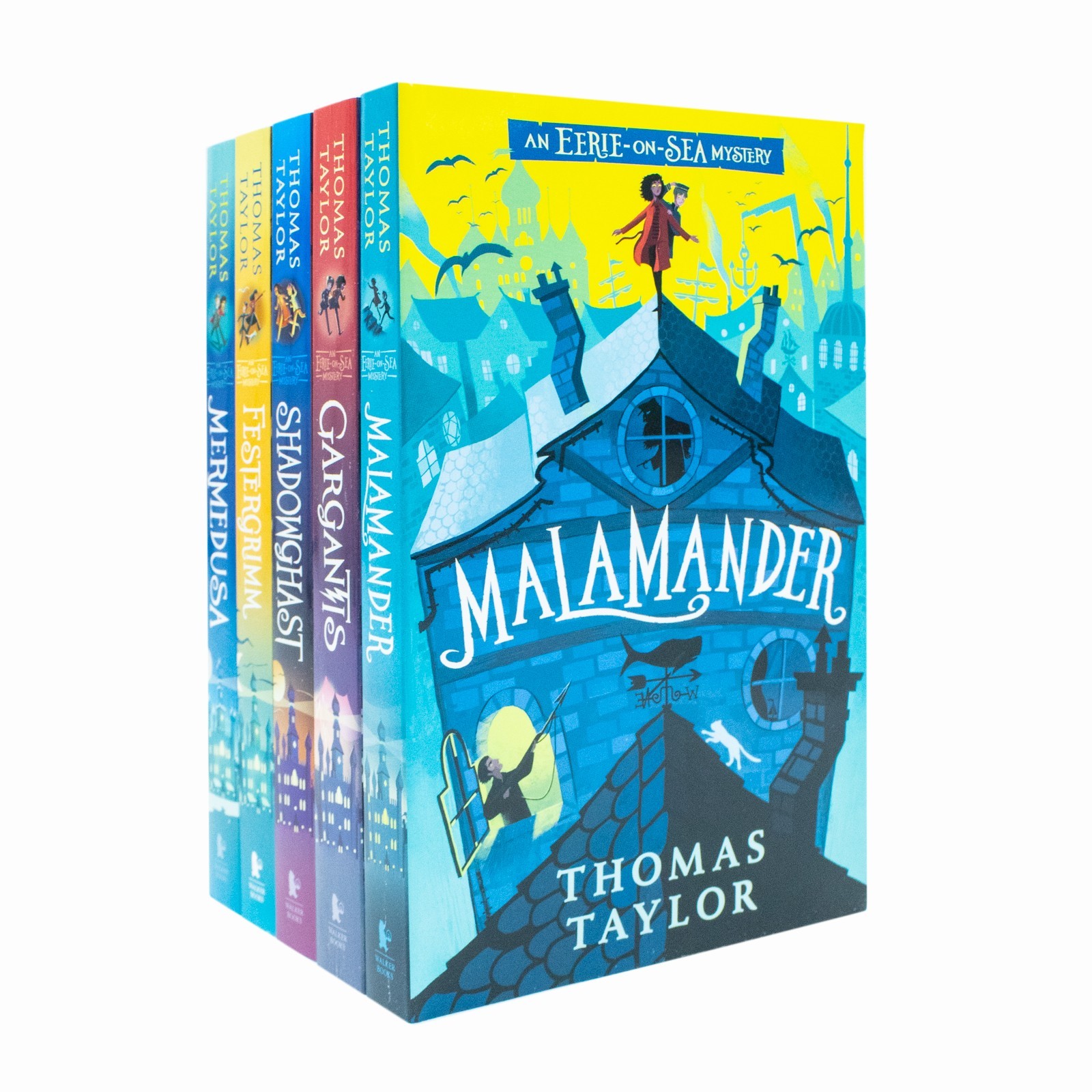 An Eerie On Sea Mystery Series 5 Books Collection Set by Thomas Taylor Shadowgh