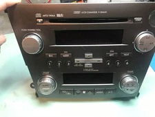 2008 Subaru Legacy, Outback 6- CD Stereo & Climate Control. Face Unit Only