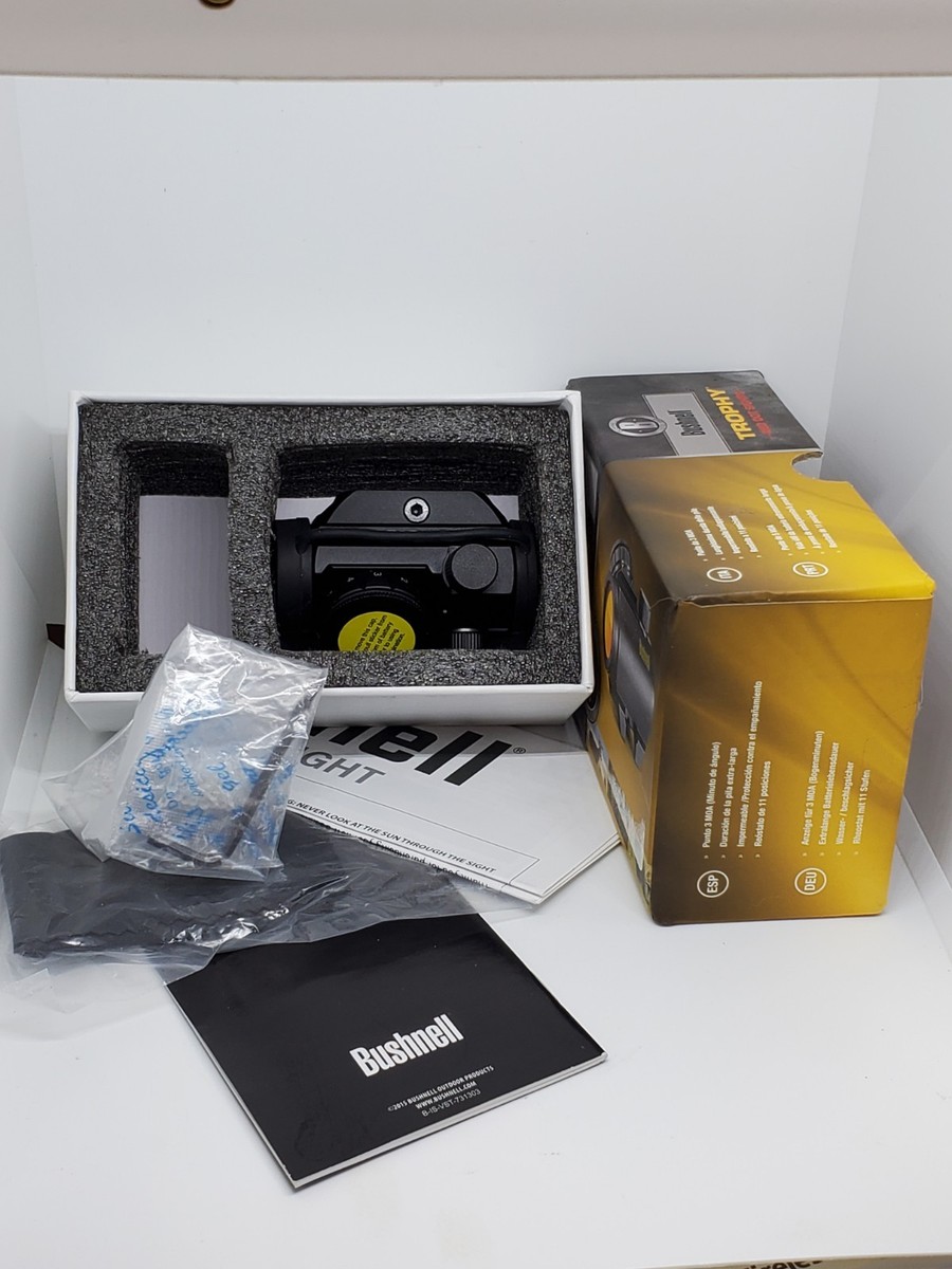 Bushnell Trophy TRS-25 1x25mm Red Dot Sight Riflescope - Matte