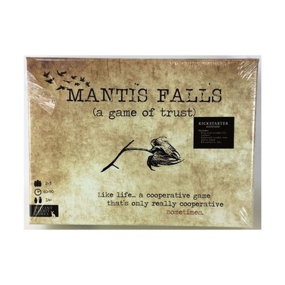 Distant Rabbit Games Board Game Mantis Falls (Kickstarter Ed) Box SW (New)