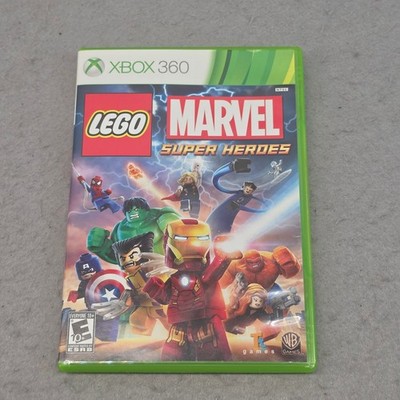 LEGO Marvel Super Heroes Xbox 360 Video Game Warner Bros TT Games Marvel