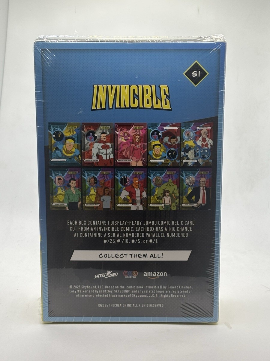 2025 Invincible Jumbo Comic Relic Box Sealed 1 Per Box | eBay
