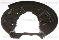 Triscan Spritzblech Bremsscheibe Ankerblech Vorne Rechts FüR Vw Golf Vii 5G1 BE1