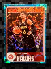 2023-24 Panini NBA Hoops - Hoops Tribute Trae Young #288 Teal Explosion