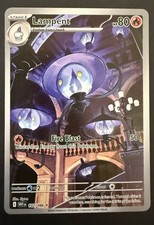 Lampent 102/086 Illustration Rare - White Flare - Pokemon TCG - NM on eBay