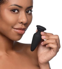 Tailz Snap-On Small Anal Plug for Interchangeable Fox & Bunny Tails for Men &