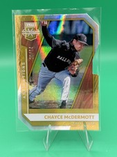 2021 Panini Elite Extra Edition - Chayce McDermott #132 Aspirations Gold Die-Cut