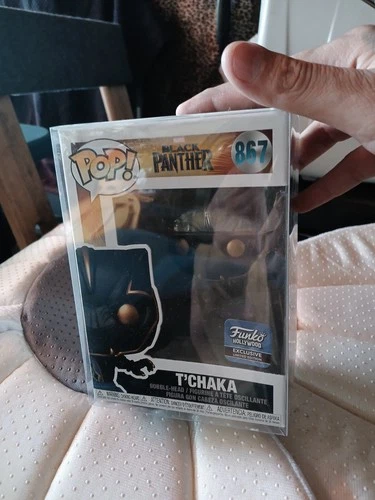 Funko Pop! Black Panther King T’Chaka Vinyl Figure #867 Hollywood Exclusive