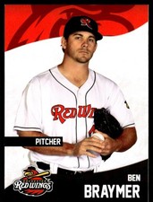 2022 Ben Braymer Choice Minor League Rookie Rochester Red Wings