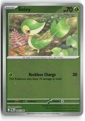 Snivy 004/088 Perfect Order Reverse Holo Common