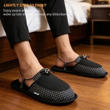Foldable Travel Slippers Portable Shower Shoes Breathable Nylon Material