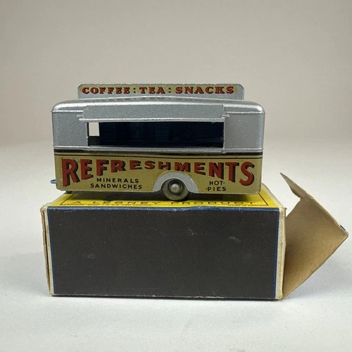 1959 MOKO Lesney Matchbox No.74 'MOBILE CANTEEN' w/Pale Blue Base---see photos