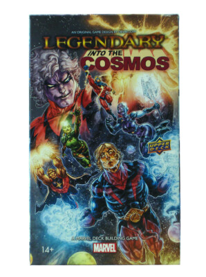 Upper Deck Legendary Marvel Into The Cosmos Deck Building Game New