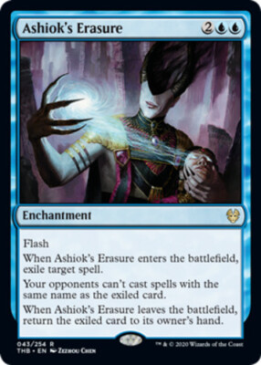 x1 Ashiok's Erasure R MTG Theros Beyond Death M/NM, English