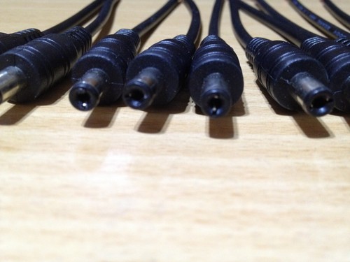 8 pares de 12 V 5,5 x 2,1 mm macho + hembra enchufe de alimentación de CC conector cable enchufe cable - Imagen 4 de 5