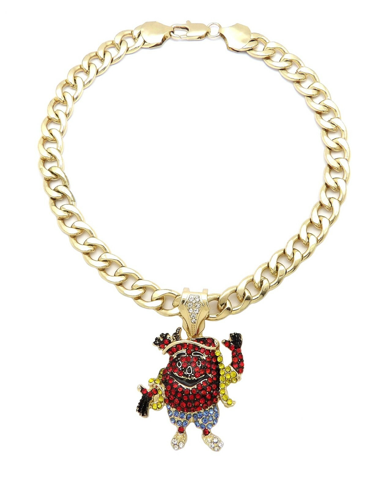 Kool Aid Chain New Ice Bling Kool Aid Pendant With 18