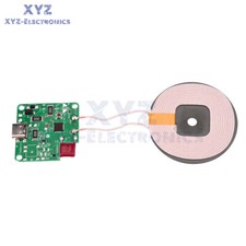 15W Mobile Phone Wireless Charger Module PCBA Module Coil 12V Fast Charging 10mm