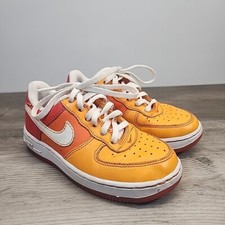 Kids Nike Air Force 1 Low '07 Essential "Orange Peel" Size 11 C