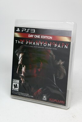 Metal Gear Solid V: The Phantom Pain - PS3 Konami Action Game - New Sealed
