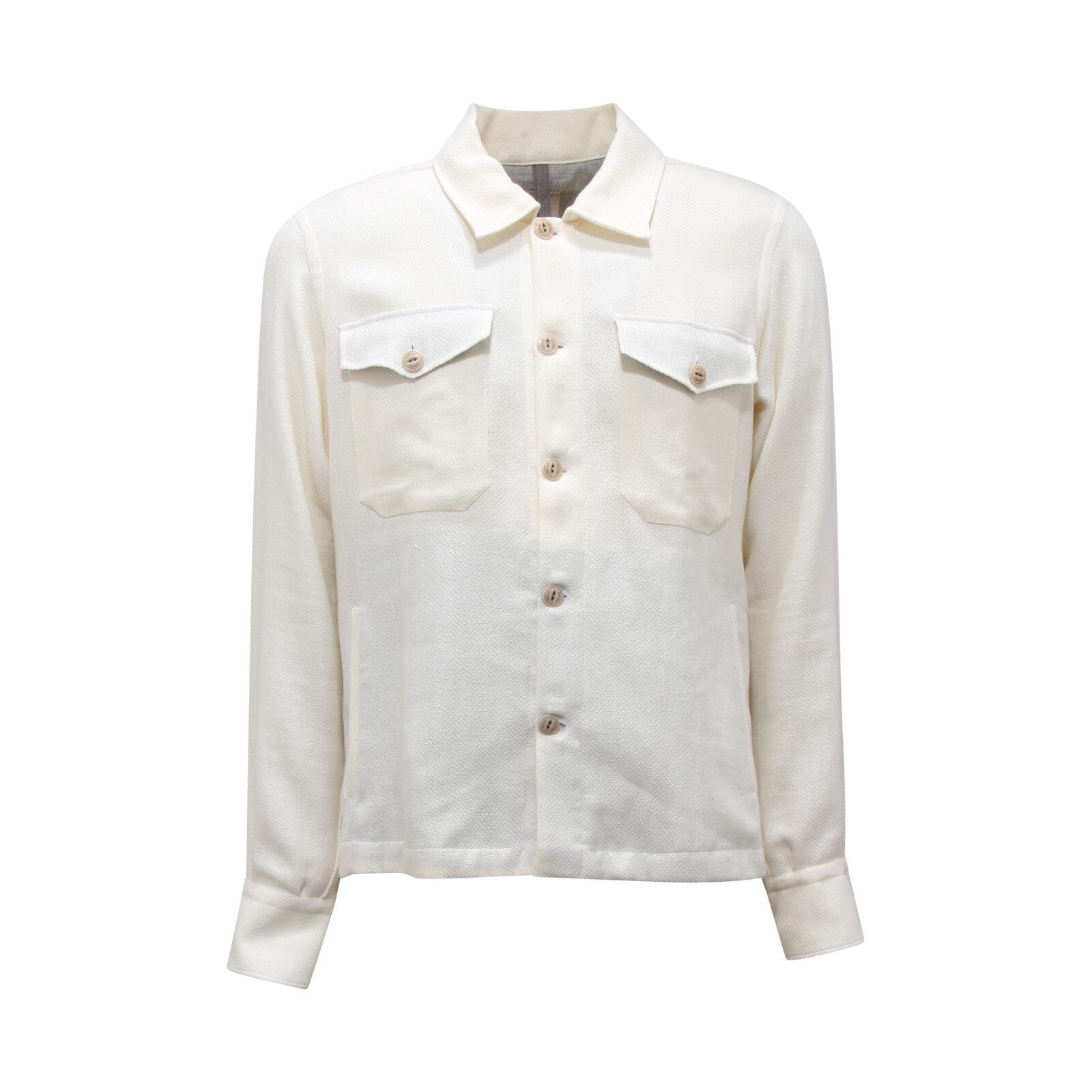 МУЖСКАЯ РУБАШКА ИЗ ЛЬНЯНОЙ СМЕСИ CAMICIA GIACCA UOMO ELEVENTY I6978