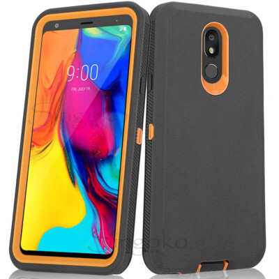 RUGGED SHOCKPROOF Full Body ARMOR Phone Case Cover + BUILT IN SCREEN PROTECTOR