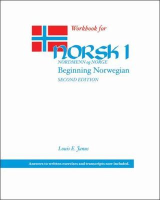 Norsk 1 Nordmenn Og Norge : Beginning Norwegian, Paperback by Janus, Louis E....