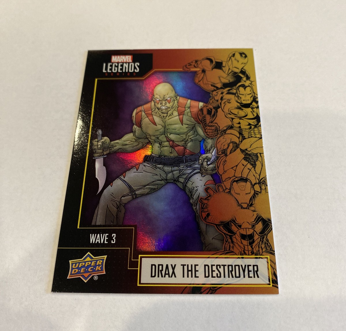 Upper Deck Marvel Legends GameStop Wave Trading Card Foil 41 Draw  Destroyer