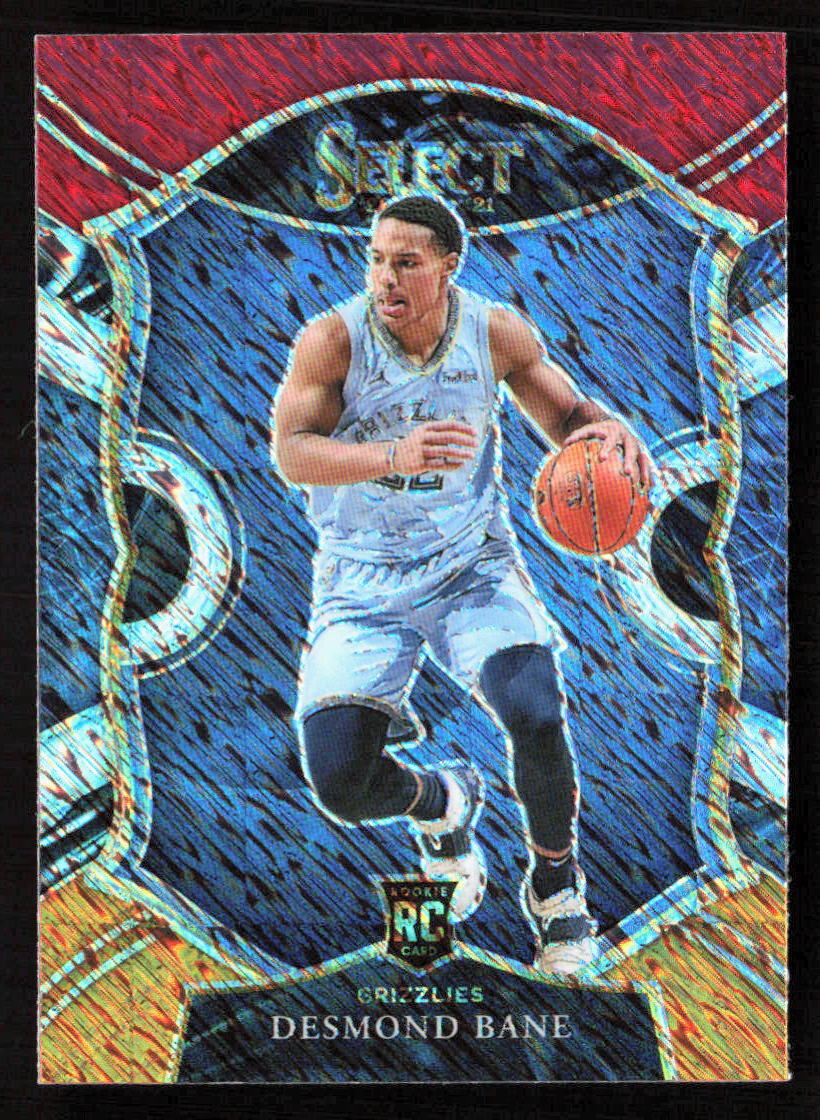2020-21 Panini Select Desmond Bane Concourse Red White