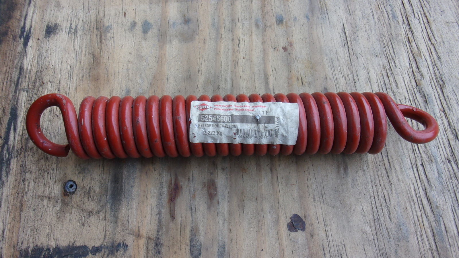 Kuhn Implement Power Harrow Spring 52546600 Red | eBay UK