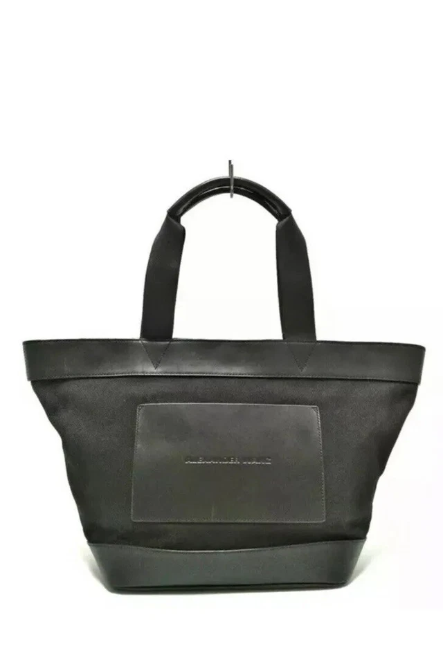 Alexander Wang Primal Tote Bag Leather Canvas Large Black Pristine Condition - image 2 of 4